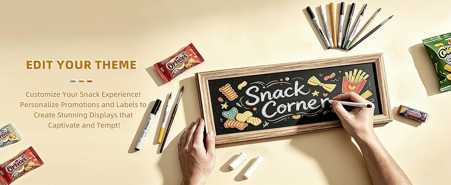 Hanging Chip Display Rack Stand Chip Holder Display for Potato Chips Snack Organizer Rack for Party
