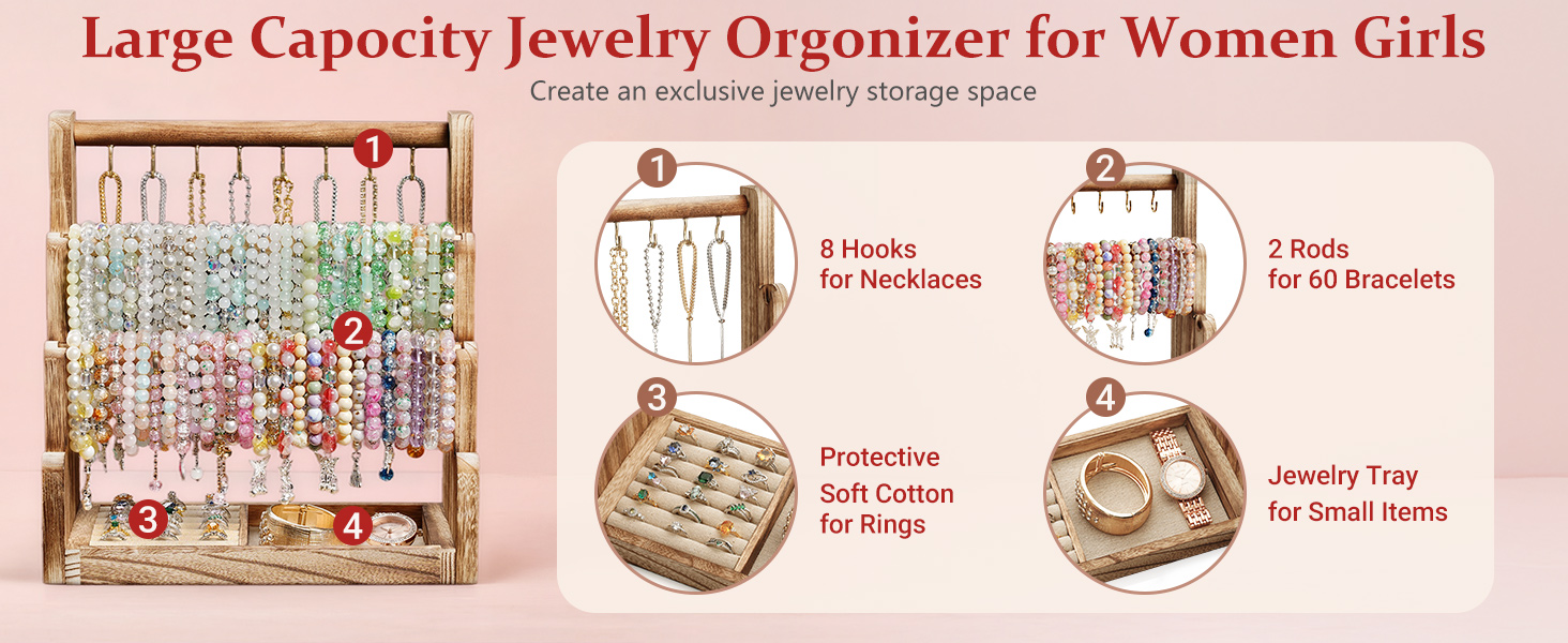 jewelry organizers and storage