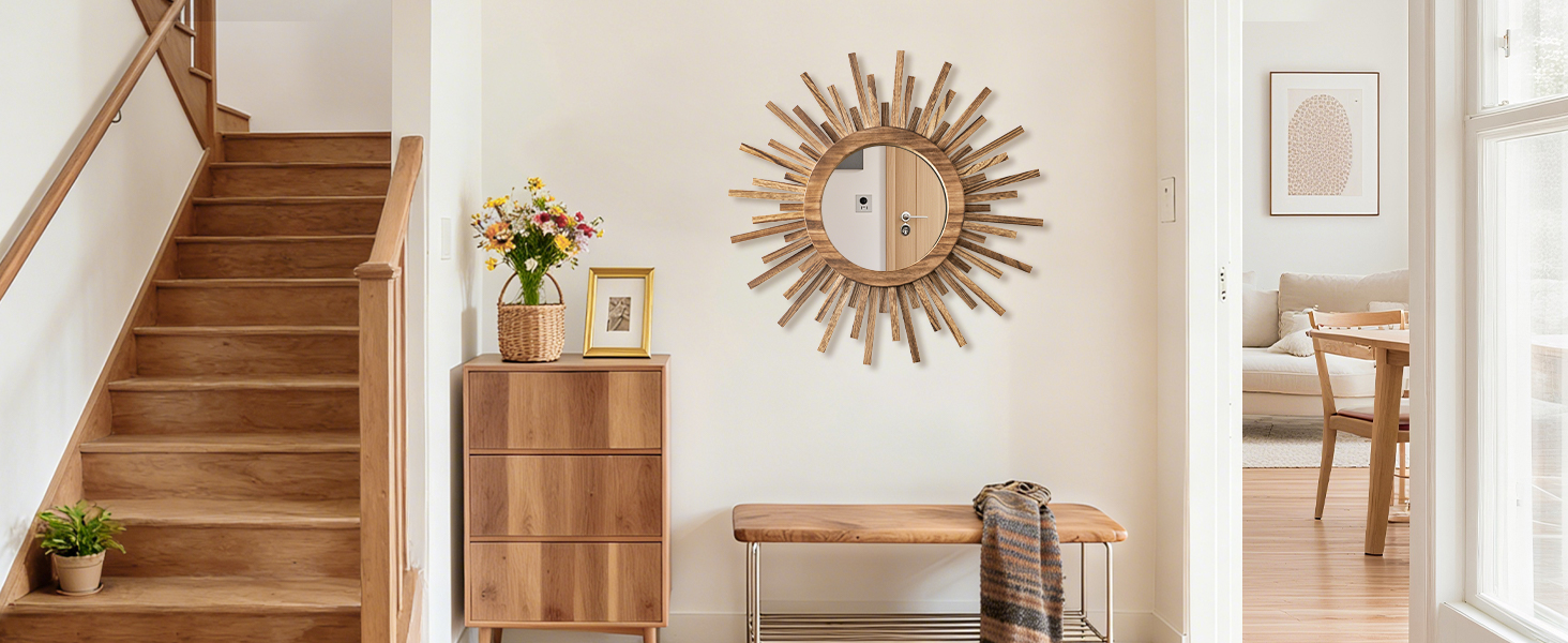 Boho Sunburst Mirror