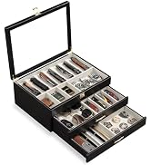 Emfogo Pocket Knife Display Case for Collection of 32-38 Folding Knives