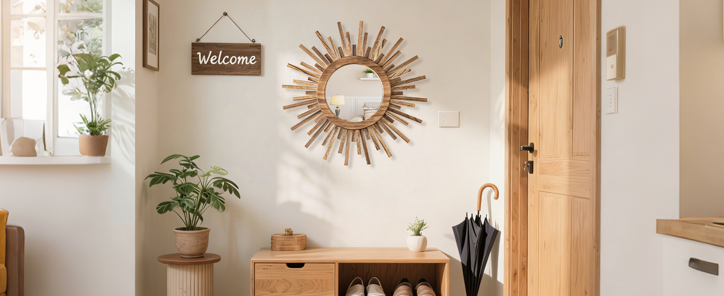 Boho Sunburst Mirror