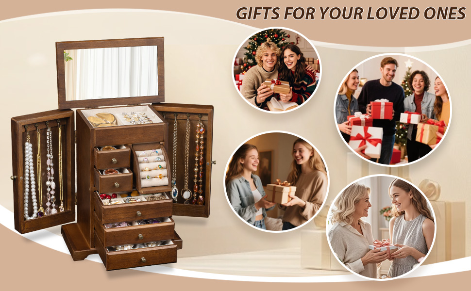 jewelry boxes & organizers