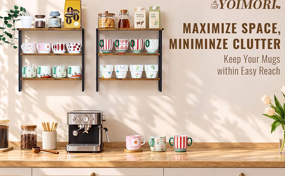 Mug Holder Wall Mount