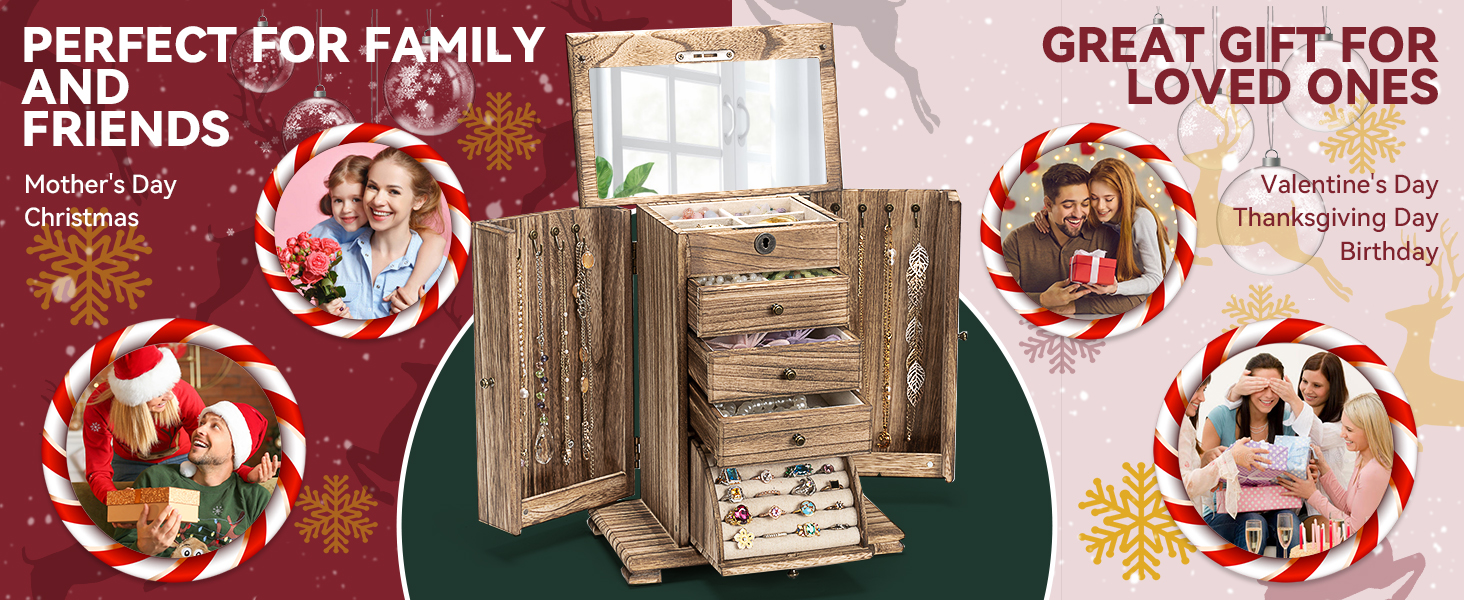 jewelry boxes & organizers