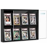 Emfogo Card Display Case, Trading Card Display with Clear View