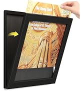 Emfogo Vinyl Record Frame for the Wall, Vinyl Record Display Frame