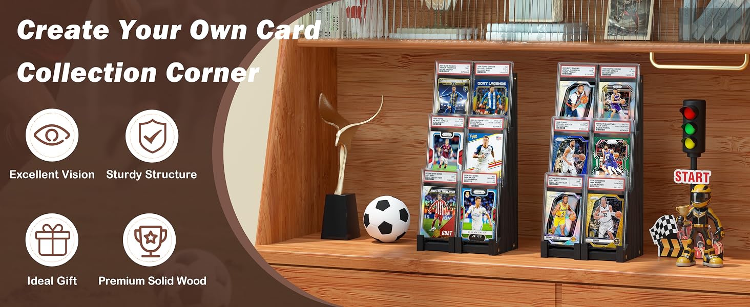 trading card display