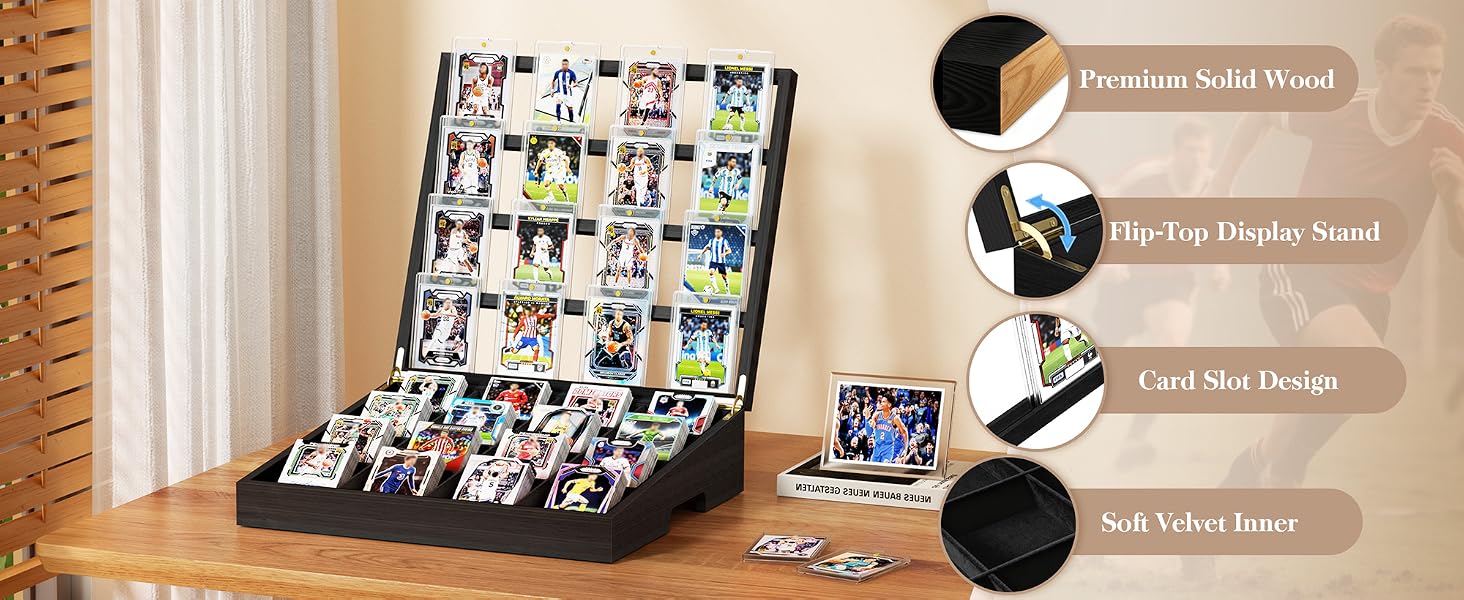 trading card display