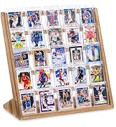 Emfogo Trading Card Display Stand, 5 Tier Sports Graded Card Display