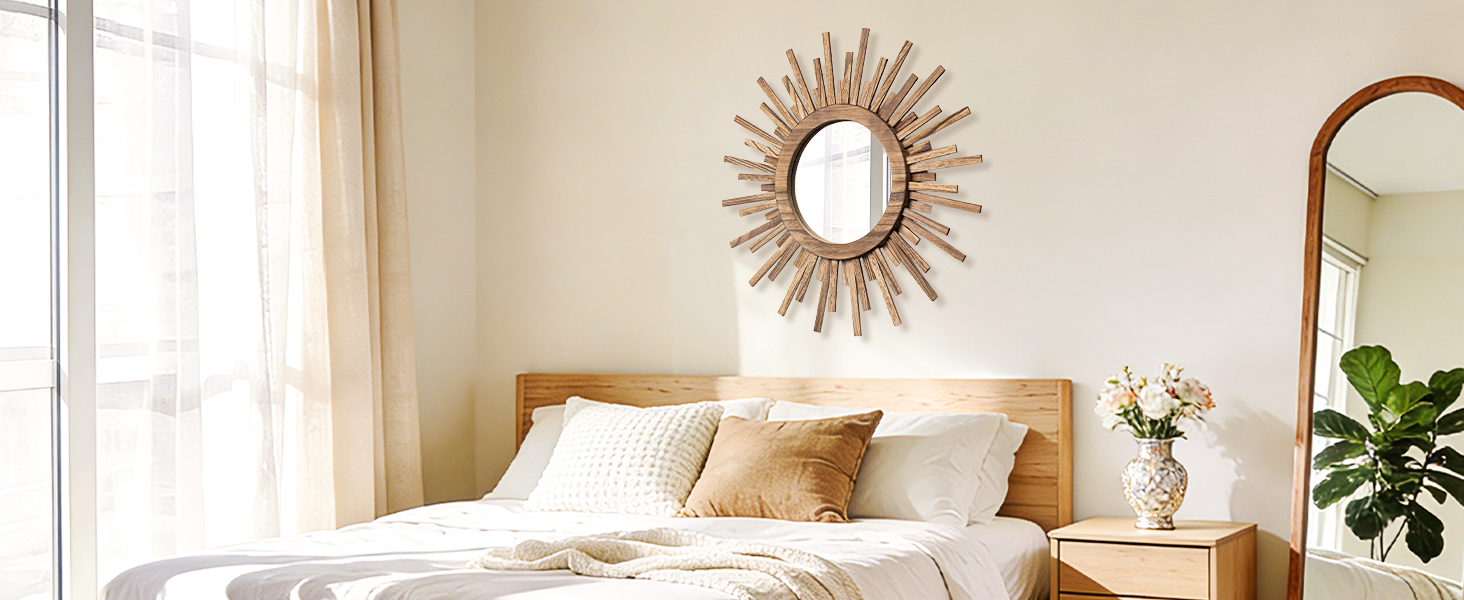 Boho Sunburst Mirror