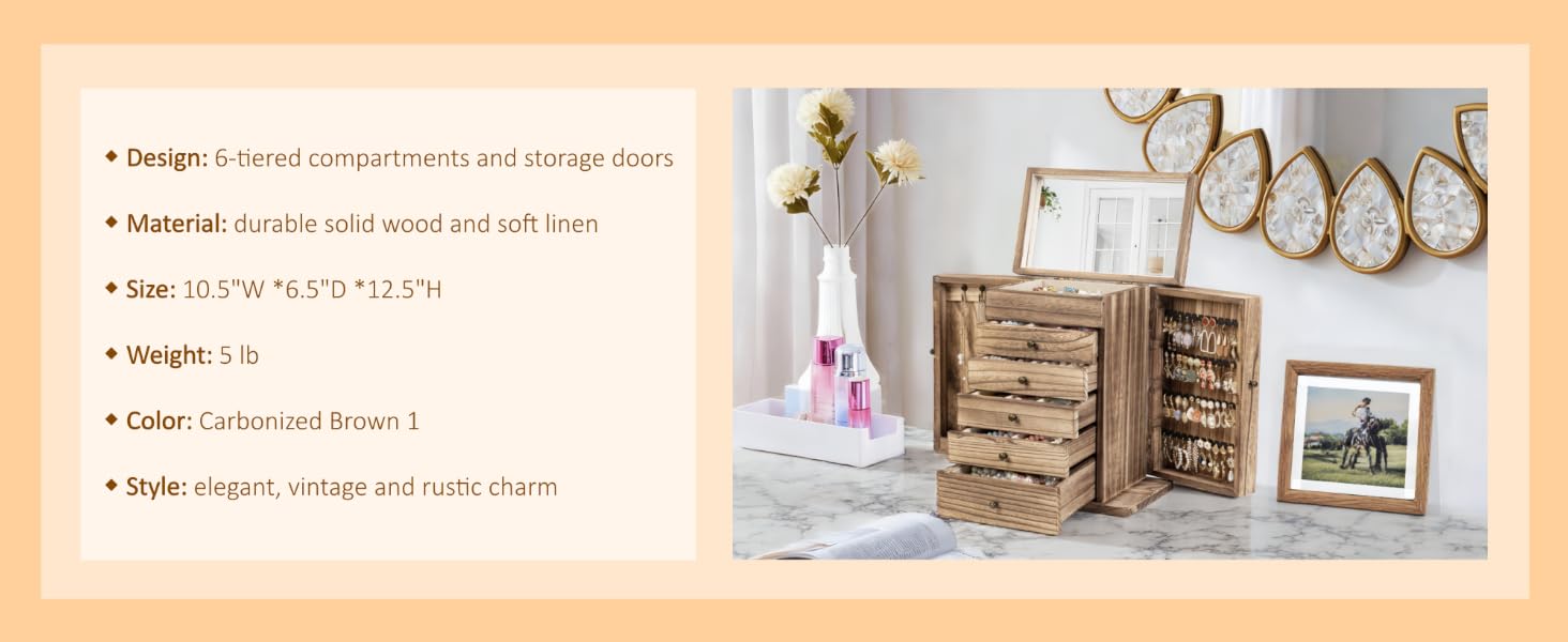 wooden jewelry box