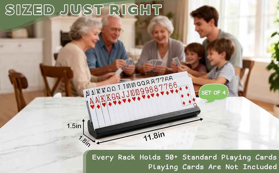 Playing Card Holder for Seniors Adults