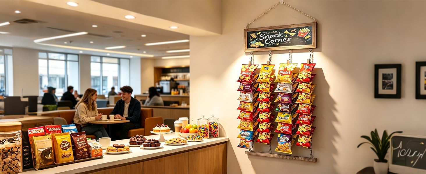 Hanging Chip Display Rack Stand