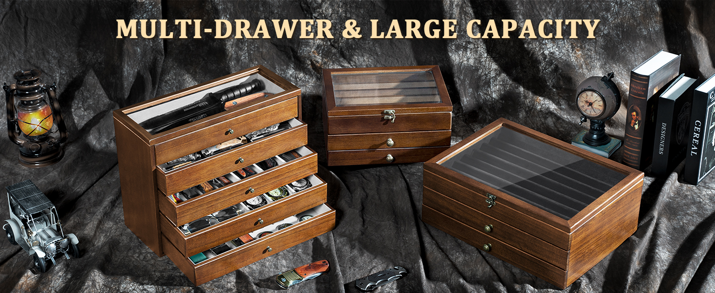 Large Knife Display Case