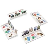 Playing Card Holder for Seniors Adults, Set of 4 Widen Card Slots Card Holders for Playing Cards