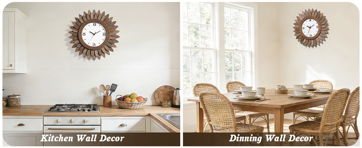 clocks for living room