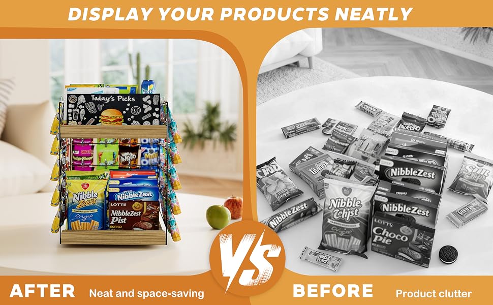 Chip Rack Display Stand