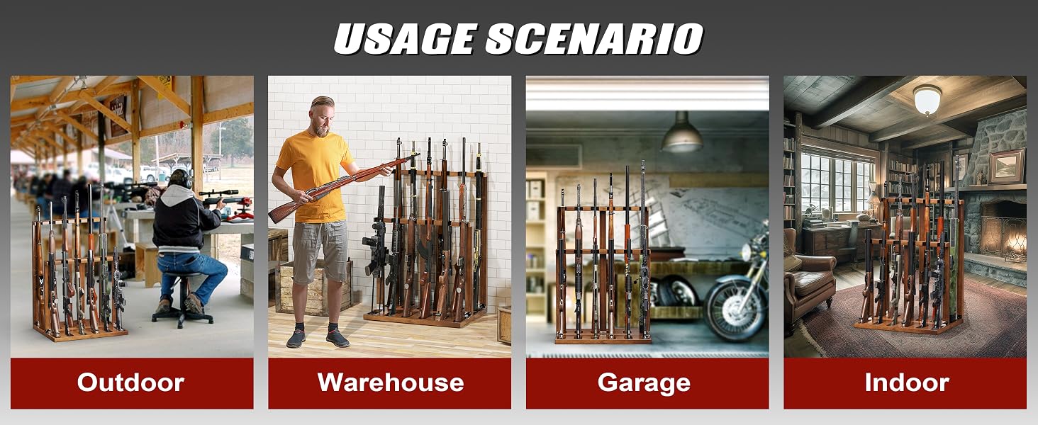 indoor gun rack