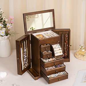 wood jewelry box for women