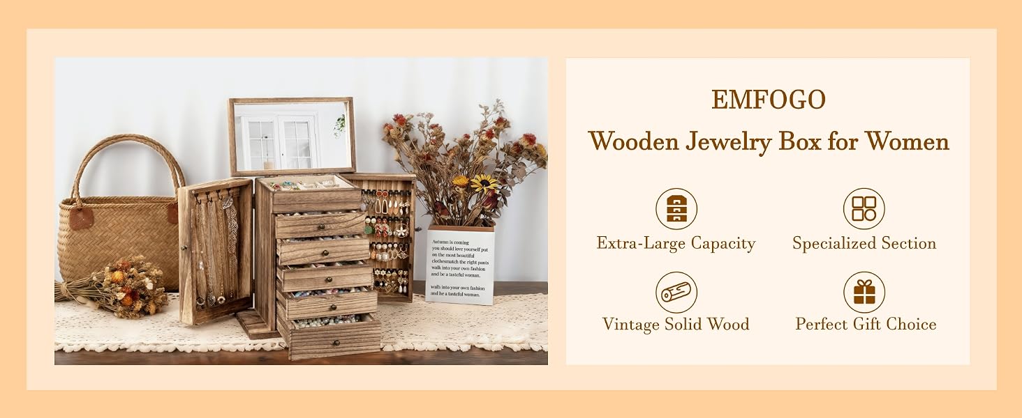 jewelry boxes for women