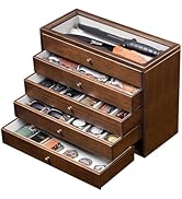 5-Tier Large Knife Display Case & Organizer