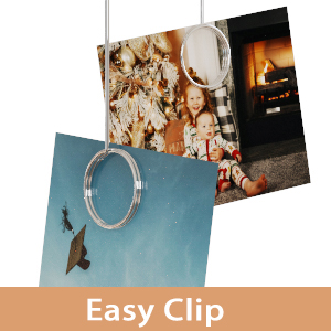 5FT Photo Display Tree with 90 Clips, Metal Family Picture Holder
