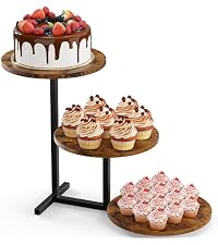 Various cupcake stands