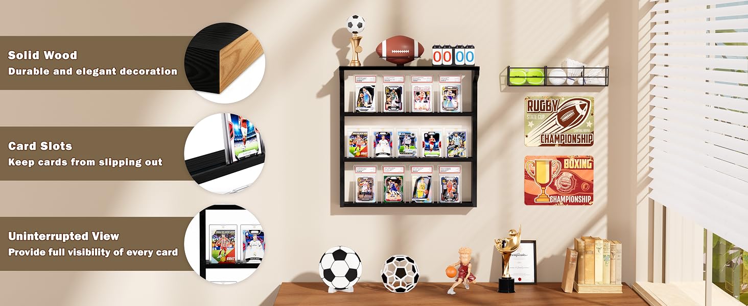 sports card display