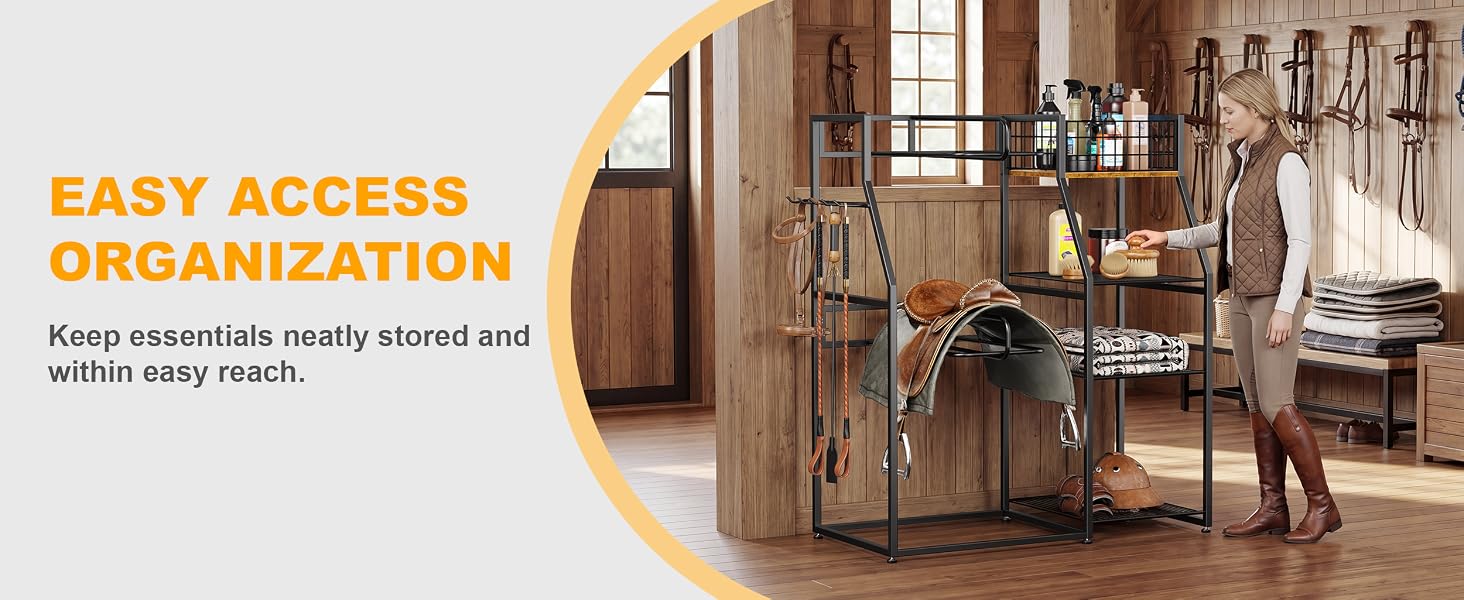 saddle rack