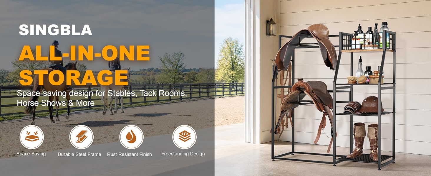 saddle rack