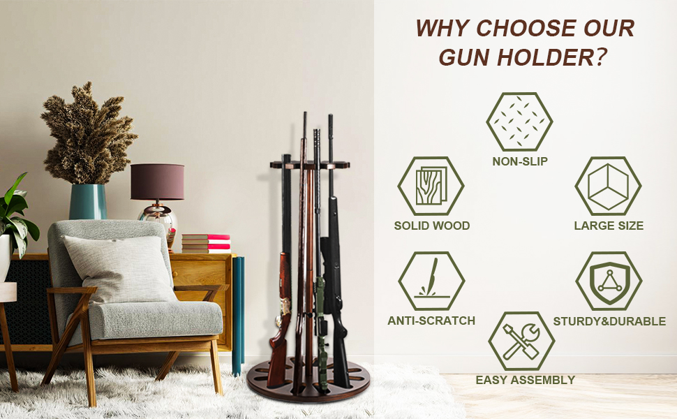 indoor gun rack
