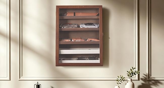knife display case for wall