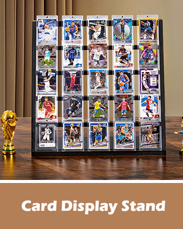 trading card display stand