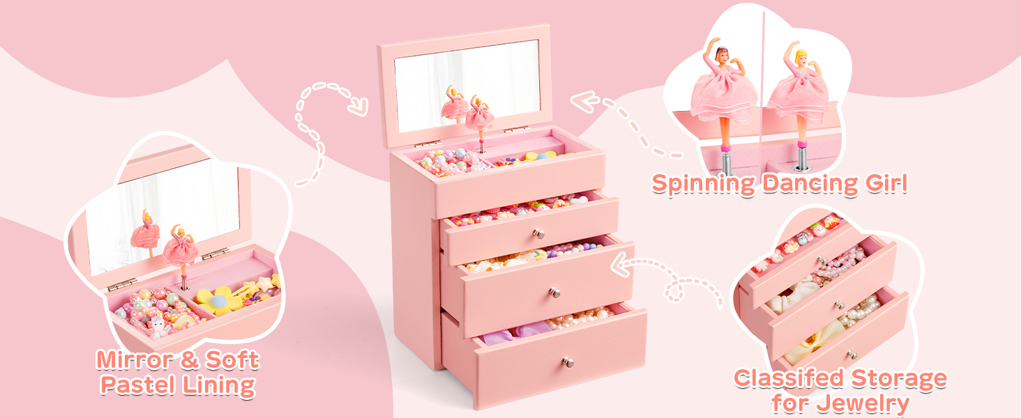 girls jewelry box