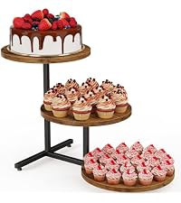 Various cupcake stands