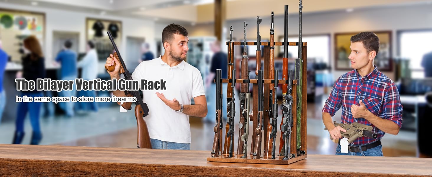 gun rack stand
