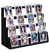 Emfogo Card Display Stand, 4-Tier Trading Card Display