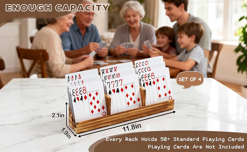 Playing Card Holder for Seniors Adults