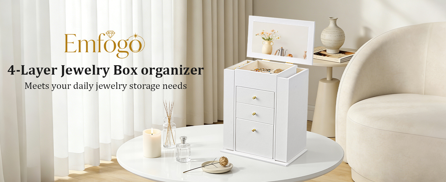 jewelry organizers and storage