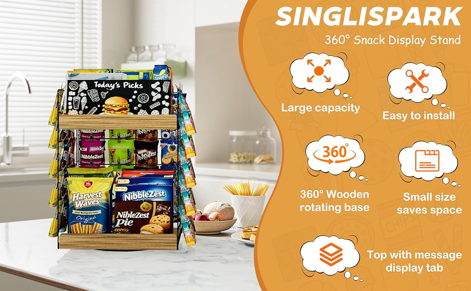 Chip Rack Display Stand